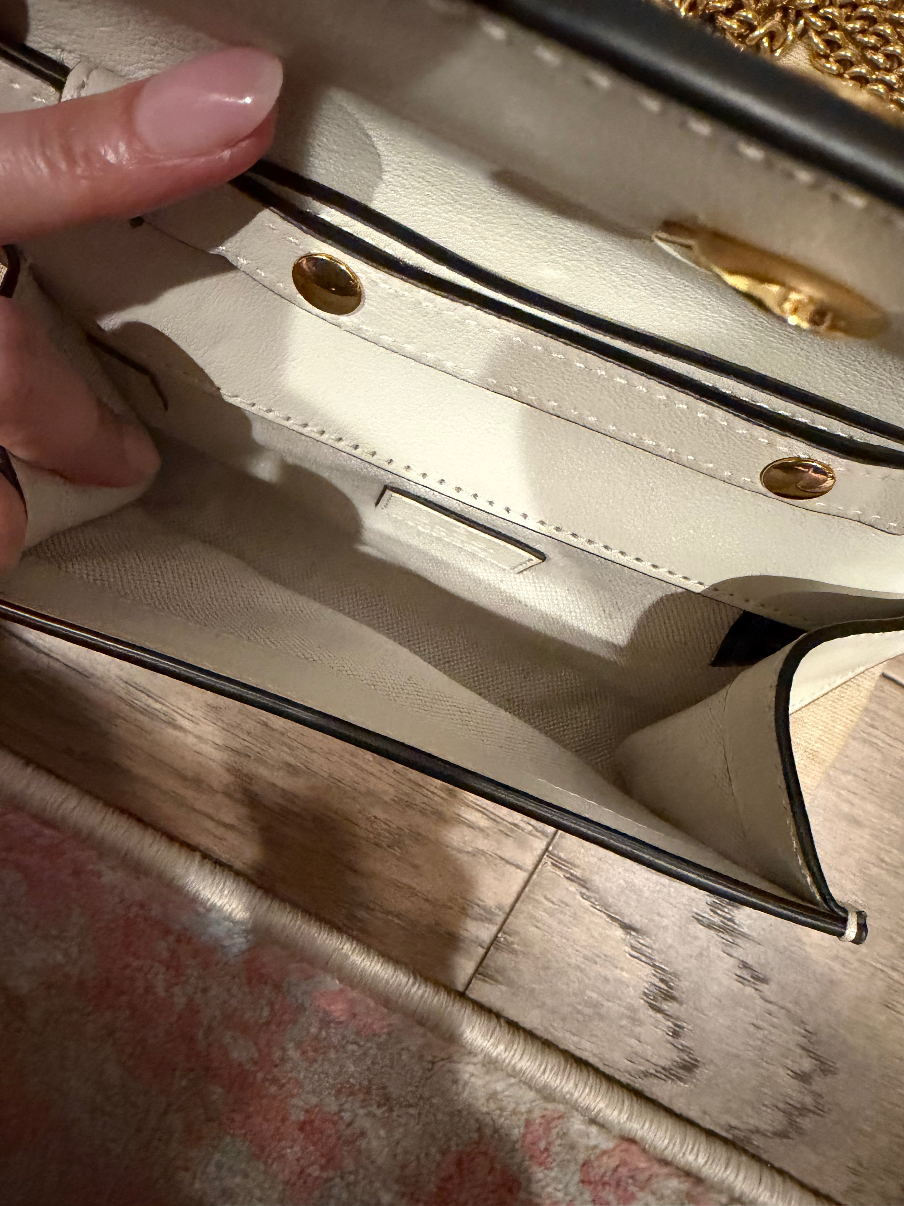 Gucci Diana Mini Cream Bag